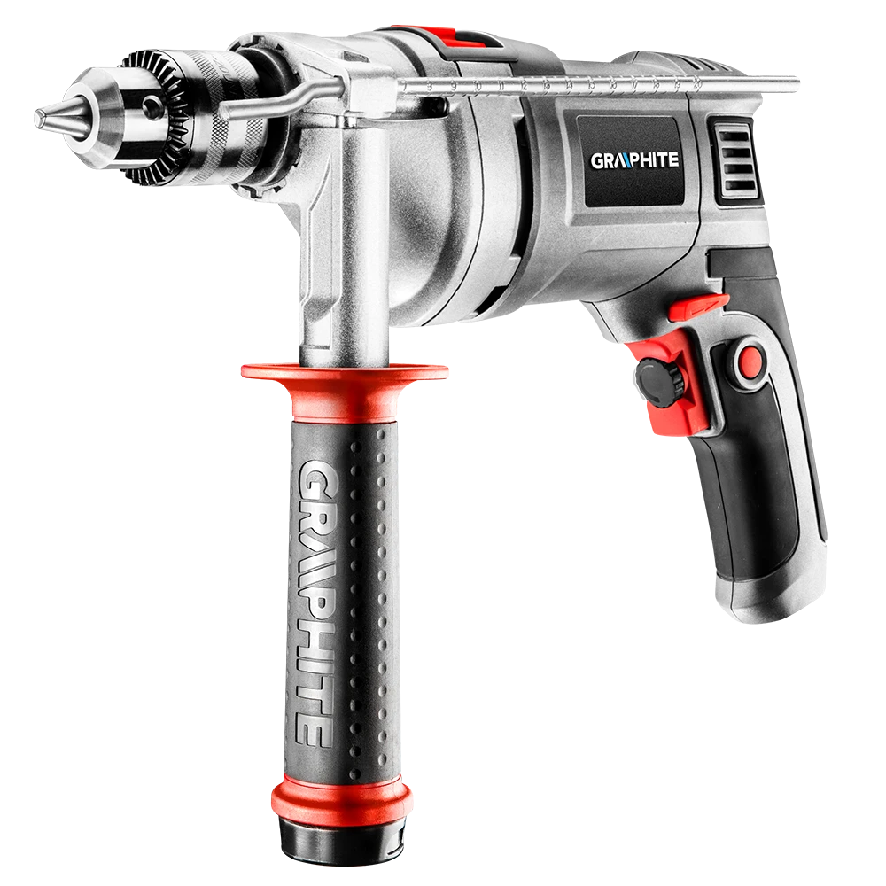 Graphite Grafitinis 58G727 SMŪGINIS GRĘŽTUVAS 720 W 3000 RPM Raktas