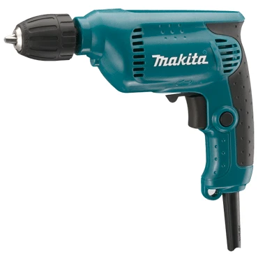 Makita 6413 Gręžtuvas, 450 W, 0-3400 min-1, ranka užveržiamas griebtuvas 10 mm, 1,3kg