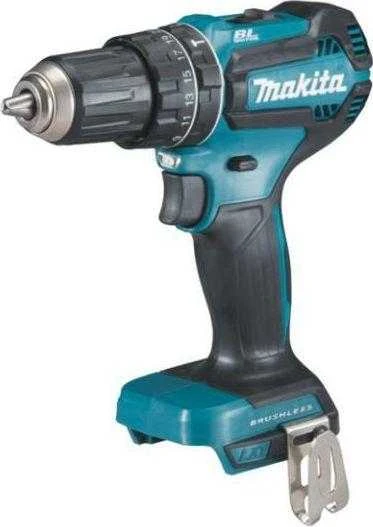 Makita DHP485Z Akumuliatorinis smūginis gręžtuvas, 18 V, 50/25 Nm, 1,7kg, LED, BL-motor, Be akumuliatorių ir kroviklio!