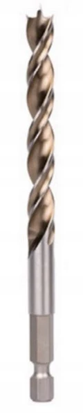 Spiralinis grąžtas medienai 8,0 mm, 1/4' Timber Twist Alpen [0067500800100]