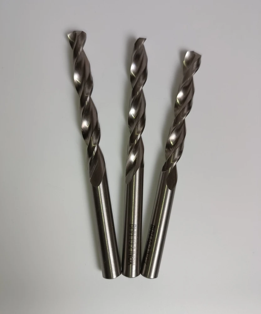 Wiertło Baildon DIN 338 RN NWKa INOX 9 mm nerūdijančio plieno grąžtas, HSS-E Co5 (S), 125–81 mm
