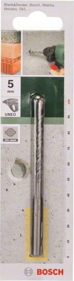Bosch Gražtas betonui SDS-Quick 5x55x10 mm