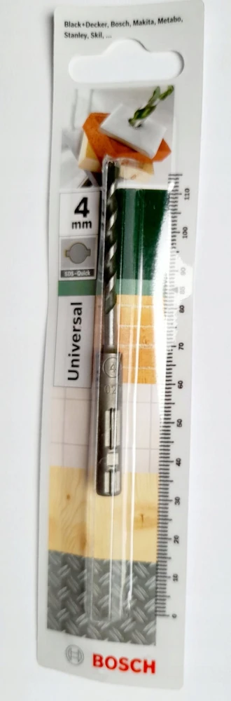 „Bosch“ universalus SDS-6 grąžtas 4x40x85 mm