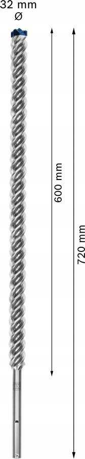 Bosch SDS-max-8X grąžtas 32 x 600 x 720 mm