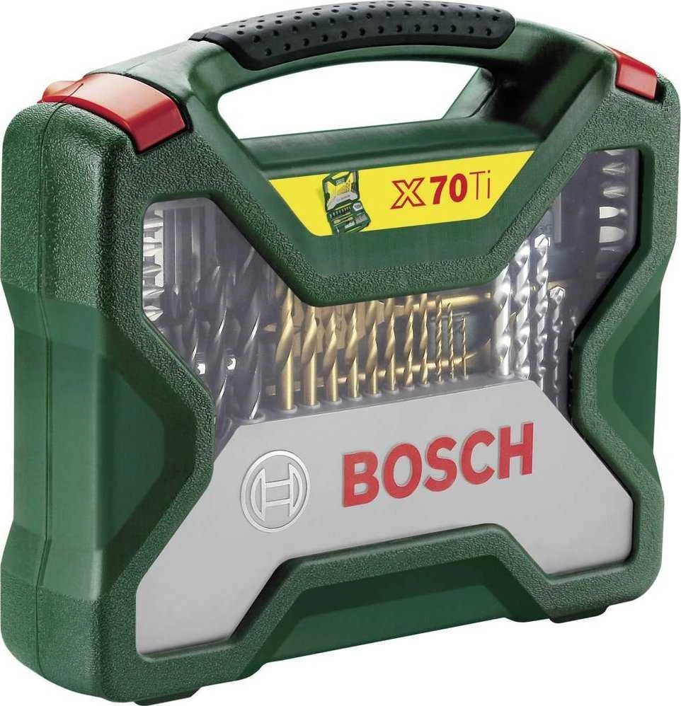 Grąžtas Bosch 70-dalių komplektas Titanium