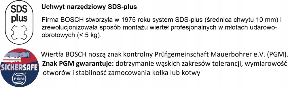 Bosch SDS-plus-7X grąžtas 8x150x215mm, 10 vnt.