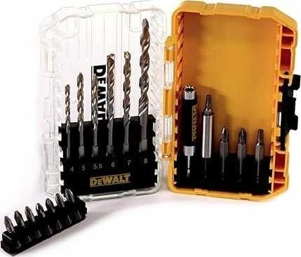 Grąžtų ir sukimo antgalių rinkinys DeWalt DT70712-QZ; 19 vnt.