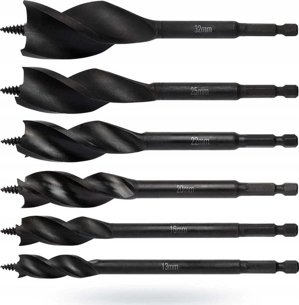 Grąžtas Medienos grąžtų rinkinys DeWalt DT90238-QZ; 13-32 mm; 6 vnt.