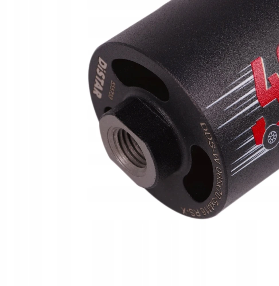 Grąžtas Deimantinė karūna rozetėms gręžti 68 mm, 72 mm, 82 mm RS-X Centrum, Distar su centratoriumi ir adapteriu iš M18 į M16, Karūnos skersmuo, mm: 68 mm