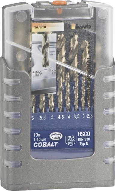 Grąžtas Wiertło Einhell Rinkinys grąžtų 19 SZT, 1-10 MM. 49248920