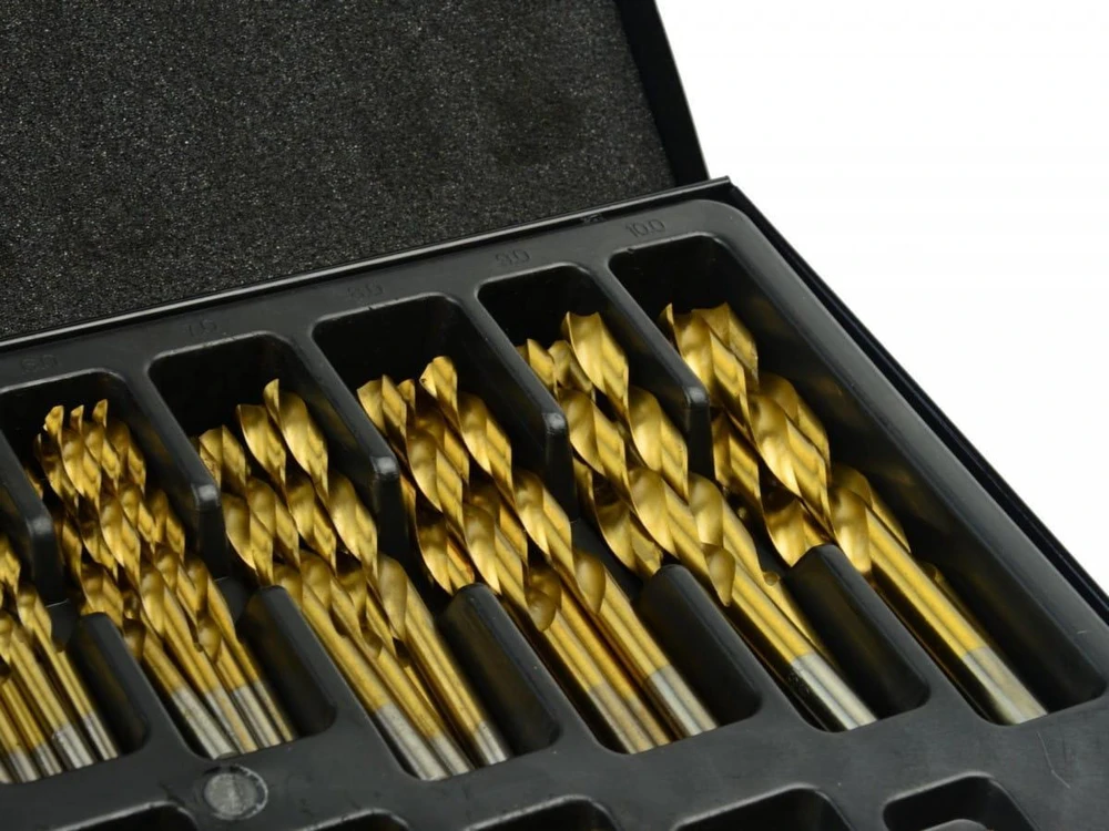 Geko Rinkinys 170SZT HSS grąžtas titano metalui. M. DĖŽUTĖ (5) G38219 GEKO