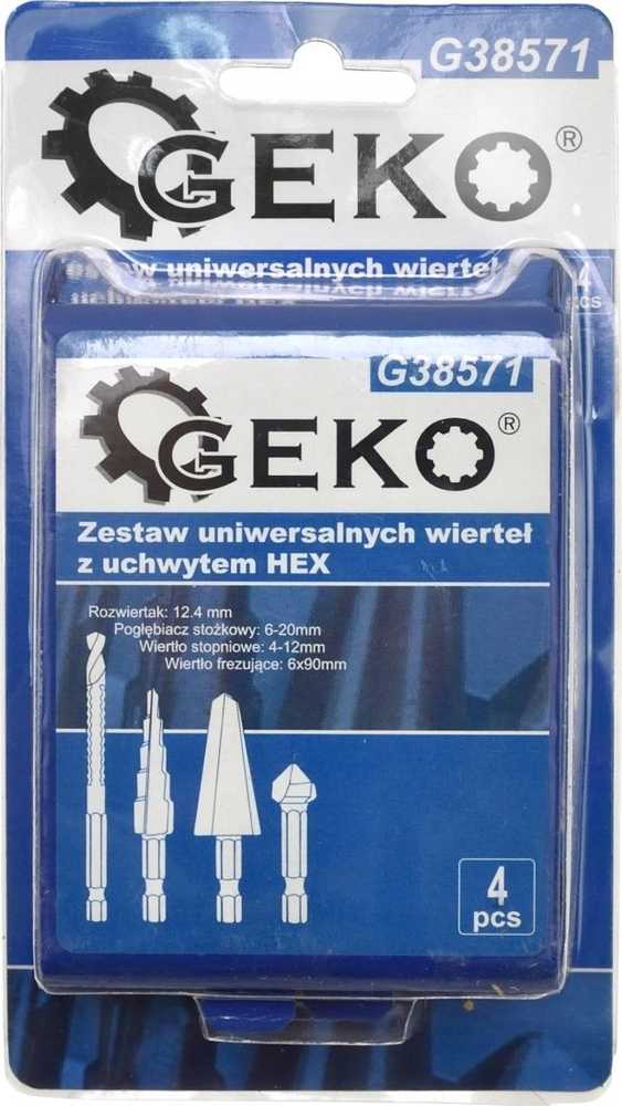 Geko Rinkinys gręžtuvas universalus grąžtas su laikikliu HEX 4vnt. (50)