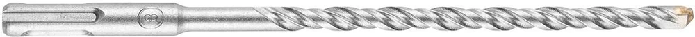 Graphite Wiertło SDS Plus dvigubas spiralinis betono grąžtas 8 x 210 mm
