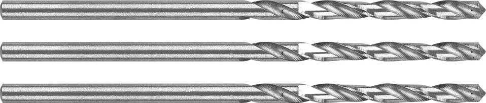 Grąžtas Wiertła HSS metalo grąžtai, DIN 338, 1,5 mm, 3 vnt.