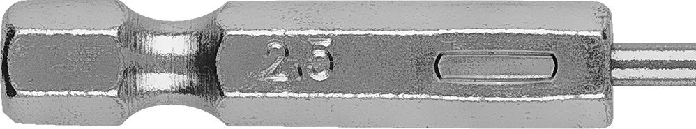 Wiertło Šešiakampis metalinis grąžtas 2,5 mm, 2 vnt.