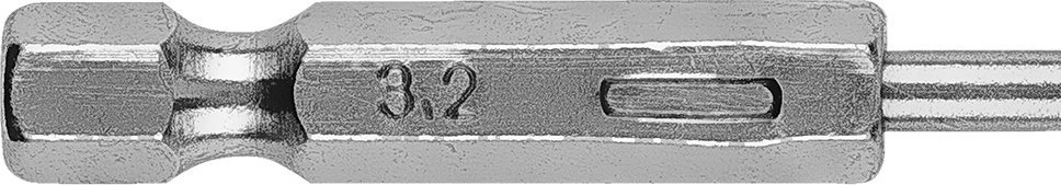 Wiertło Šešiakampis metalinis grąžtas 3,2 mm, 2 vnt.