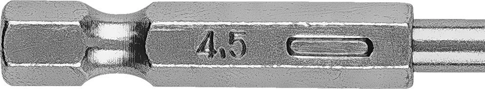 Wiertło Šešiakampis metalinis grąžtas 4,5 mm, 2 vnt.
