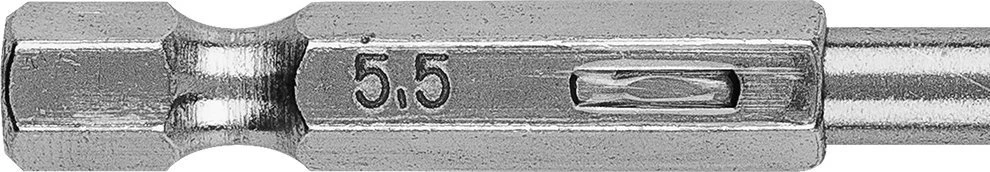 Wiertło Šešiakampis metalinis grąžtas 5,5 mm, 2 vnt.