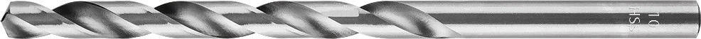 Wiertło HSS metalo grąžtas, DIN 340, prailgintas, 10 mm