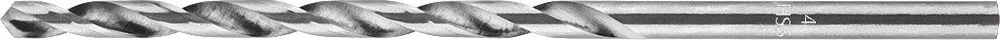 Wiertło HSS metalo grąžtas, DIN 340, prailgintas, 4 mm