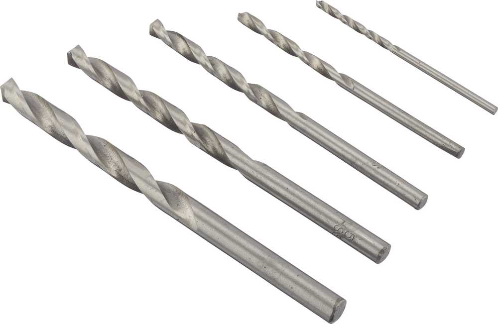 Grąžtas IRWIN DRILL METAL HSS-CNC DIN338 rinkinys. 5 vnt. 2-3-4-5-6mm kasetėje