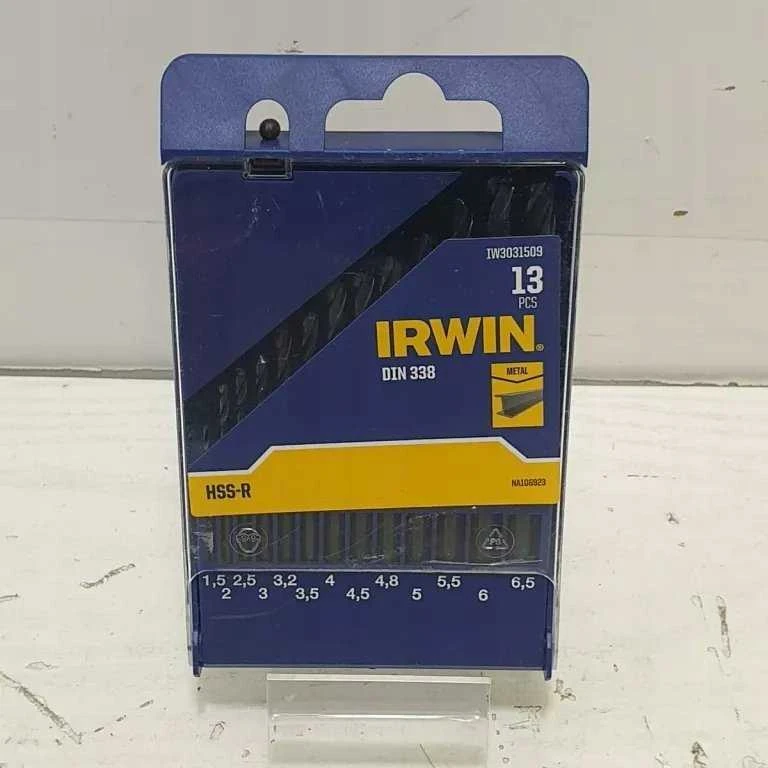 Grąžtas IRWIN METALO GRĄŽTŲ RINKINYS HSS-R, 13 vnt. (1,5-6,5 mm)
