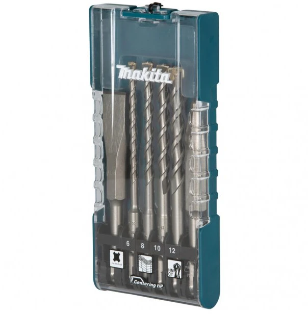 Grąžtas Wiertło Makita E-15746 SDS-Plus Rinkinys wierteł Meiel 6-częściowy