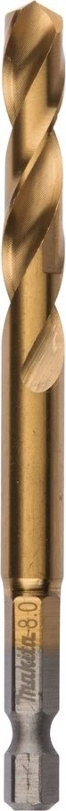 MAKITA METALO GRĄŽTAS HSS-TIN 1/4″ HEX 8,0x102mm