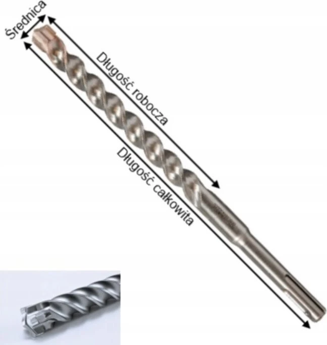 Makita SDS-PLUS Grąžtas 12x250/315mm NEMESIS 2 E-14560