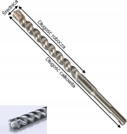 Makita E-14766 SDS-PLUS Grąžtas 16x250/315mm NEMESIS 2