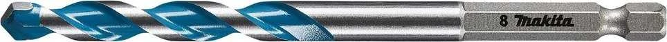 Makita TCT GRĄŽTAS ĮVAIRIOMS MEDŽIAGOMS 8X120mm, 1/4" E-15045
