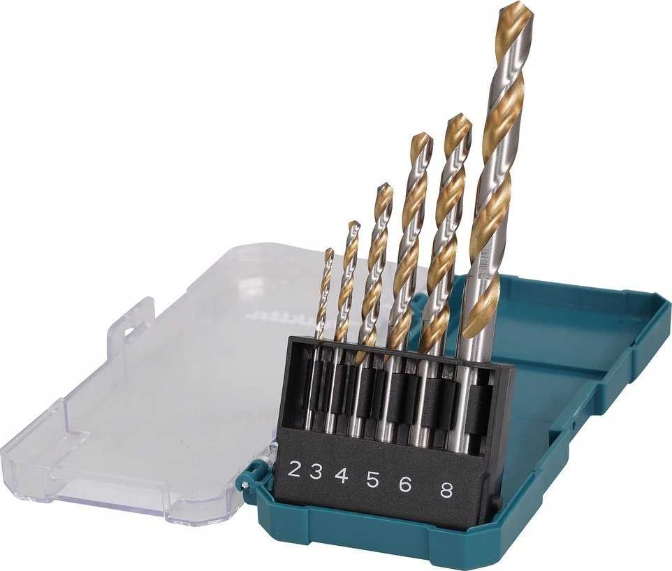Grąžtas Makita HSS-G metalo grąžtų rinkinys D-77241