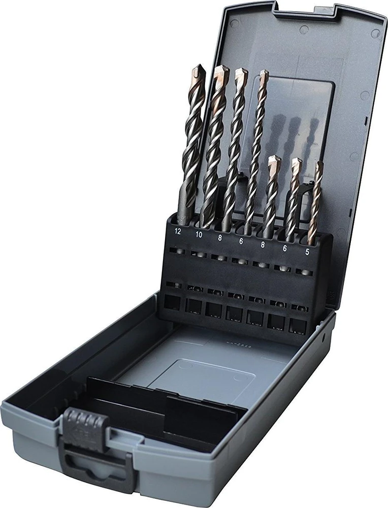 Makita B-49046 SDS+ Grąžtų betonui komplektas ( 5x110, 6x110, 6x160, 8x110, 8x160, 10x160, 12x160)