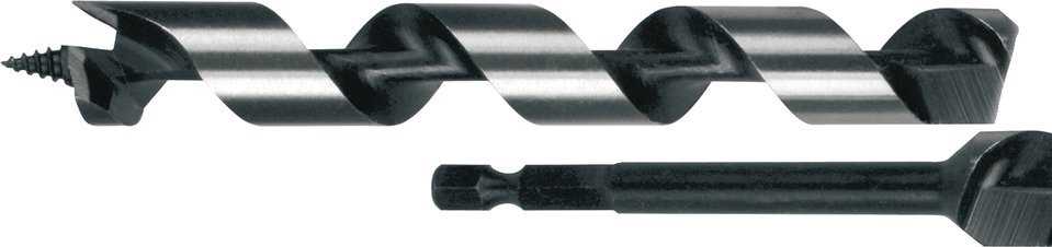 Grąžtas Makita 1/4" Spiralinis gražtas 10x200mm D-16019