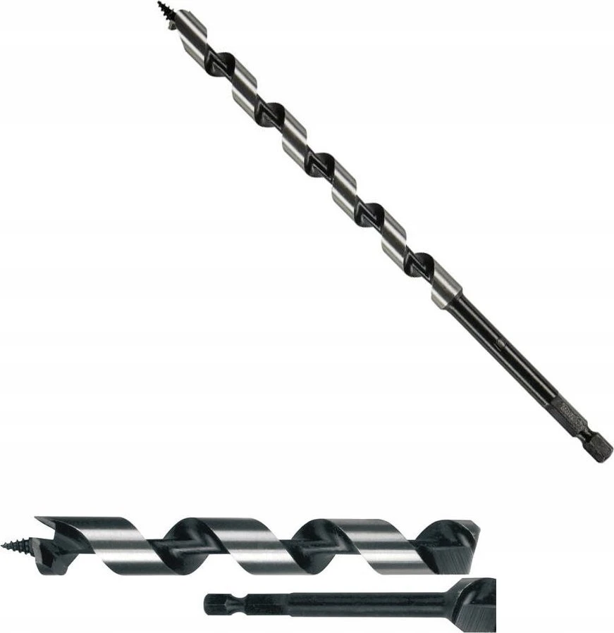 Grąžtas Makita 1/4" Spiralinis gražtas 20x200mm D-16069