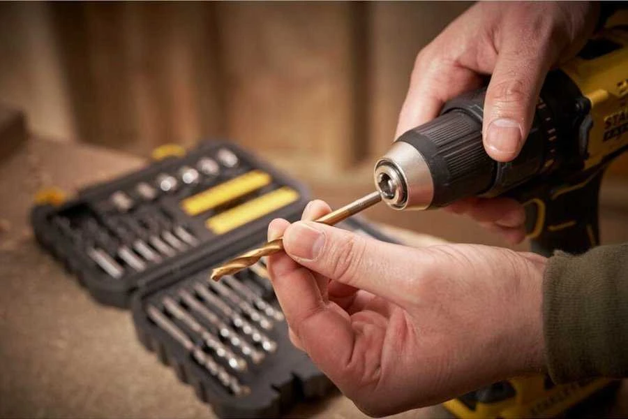 Grąžtų ir sukimo antgalių komplektas Stanley STA88546-XJ; 50 vnt.