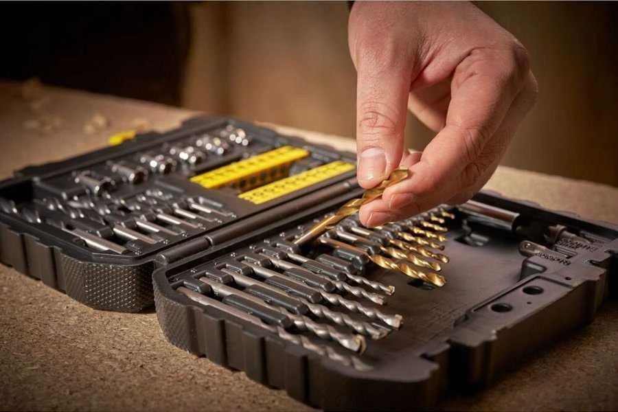 Grąžtų ir sukimo antgalių komplektas Stanley STA88546-XJ; 50 vnt.