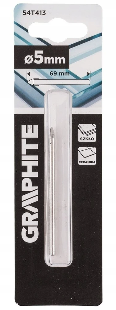 Topex Wiertło 5 mm stiklo grąžtas