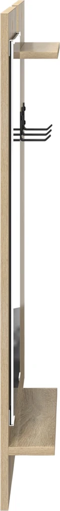 Prikabinamas paltas Sieninis Sonoma ąžuolas 70 x 10 x 90 cm