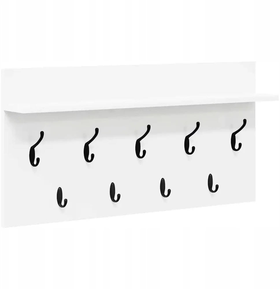 Prikabinamas paltas Sieninis Balta 80 x 40 x 12 cm