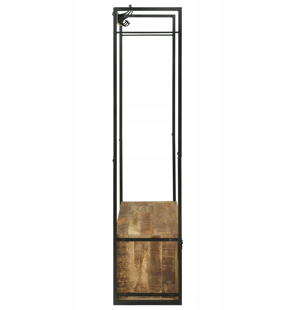 Drabužių stovas Ruda 110 x 40 x 179 cm Mango medienos masyvas