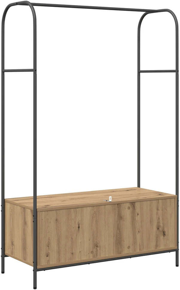 Drabužių stovas Rudas ąžuolas 100 x 44 x 160 cm