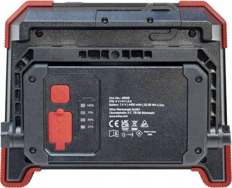 Lempa įkraunama Wiha, 30 W, 3000 lm