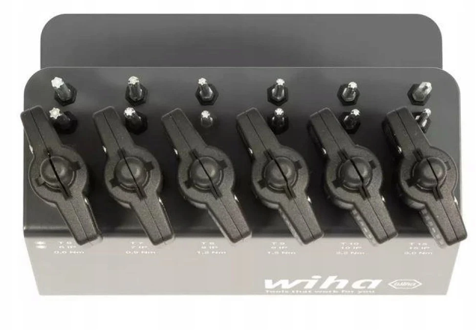 Wiha easyTorque Key sukimo momento atsuktuvų rinkinys su rankena /19 vnt./ 47197