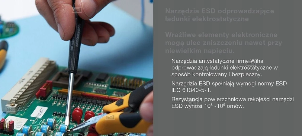 Wiha „Picofinish“ tikslus atsuktuvas su ESD izoliacija, kryžminis, „Philips“, PH1 x 60 mm 43678