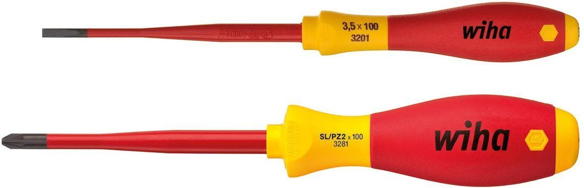 Atsuktuvų rinkinys elektrikams WIHA SoftFinish slimFix (2 vnt.)