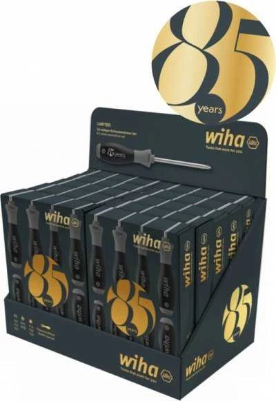 Atsuktuvų rinkinys Wiha SoftFinish® 85 metų proga, riboto leidimo, Phillips, TORX® 8,5 vnt.