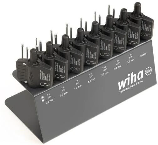 Wiha dinamometrinių raktų rinkinys „easyTorque Key Torx®“, „TorxPlus®“, 23 vnt.