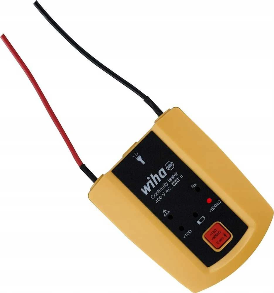 Tęstinumo testeris 400 V AC Wiha, Elektrikams