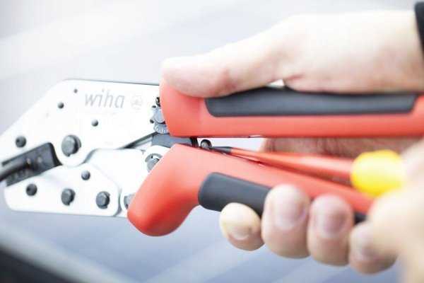 Replės laidų antgaliams užspausti Wiha 45796; 250 mm